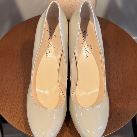 Marc Fisher Beige Women's Heels - Picture 5 of 6